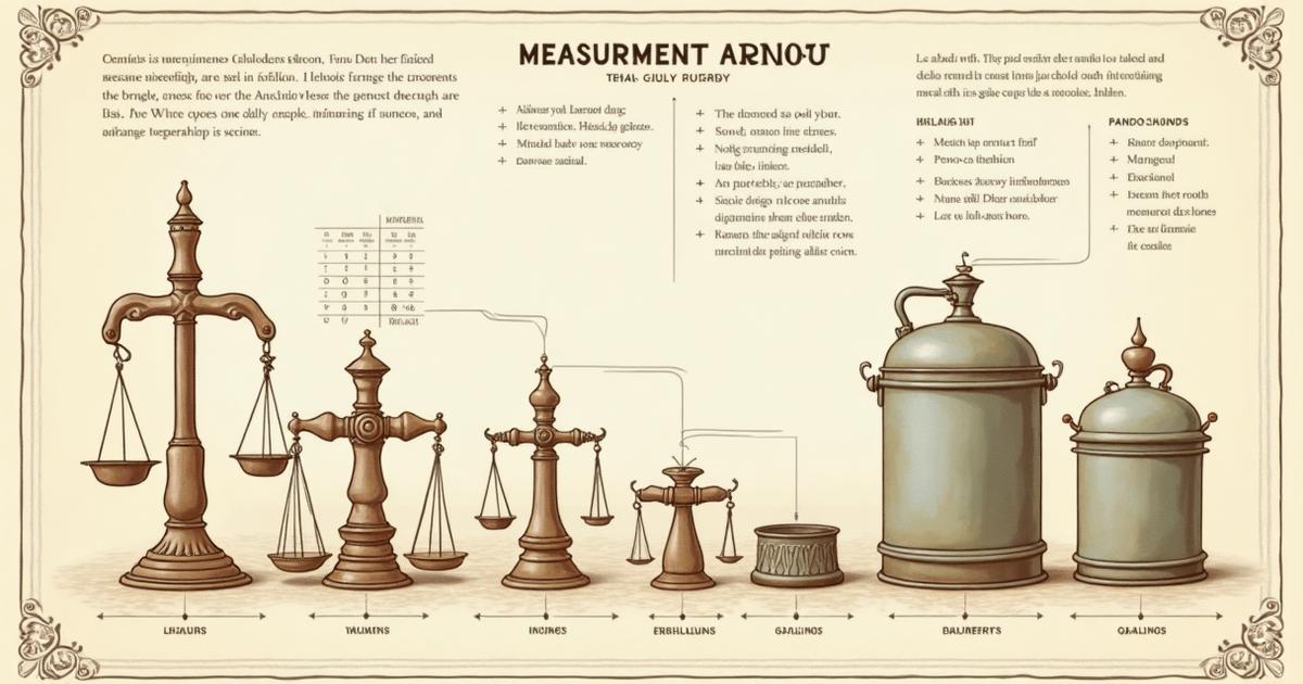 Comparison of metric and imperial measurement tools